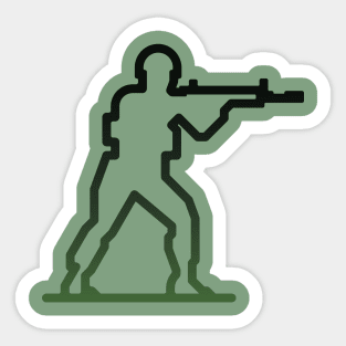 Toy Soldier Sticker